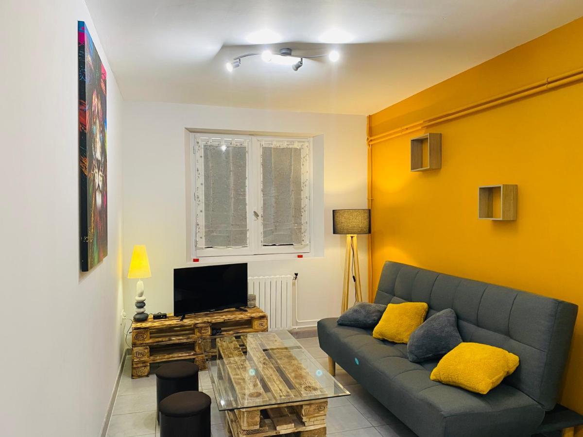 Studio 40M2 Plein Pied Avec Parking Jussac Dış mekan fotoğraf
