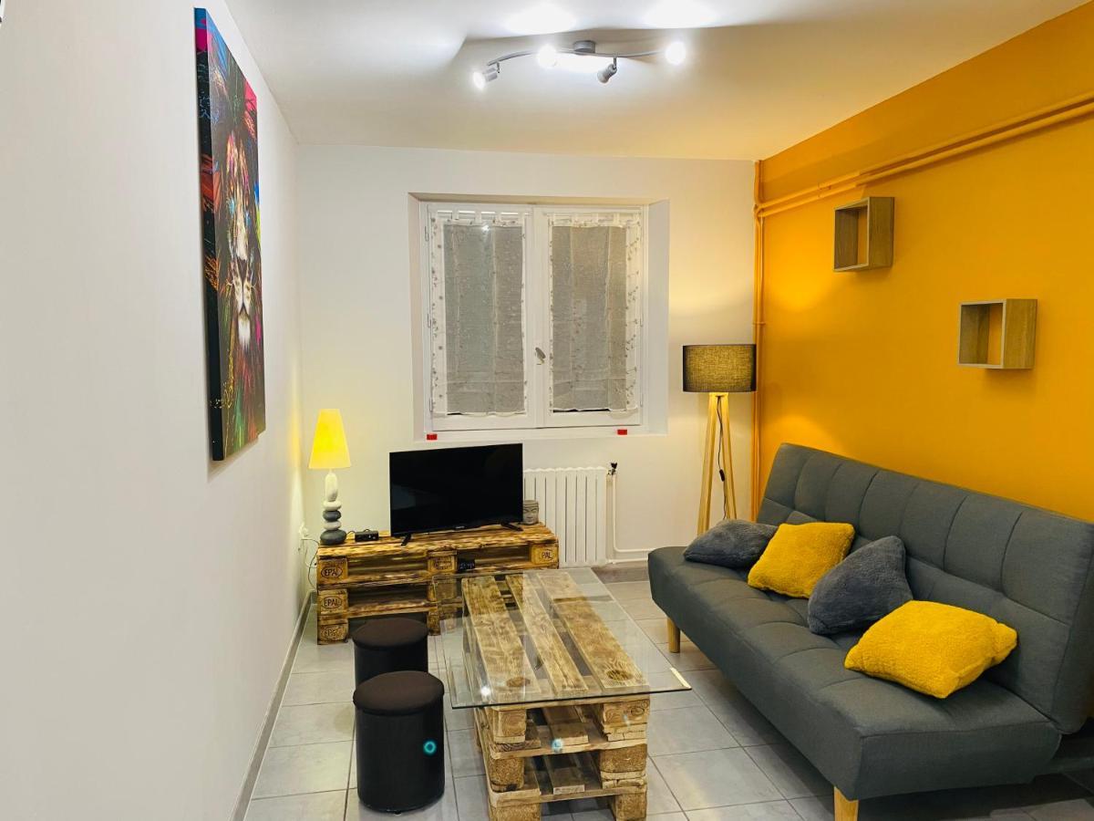 Studio 40M2 Plein Pied Avec Parking Jussac Dış mekan fotoğraf